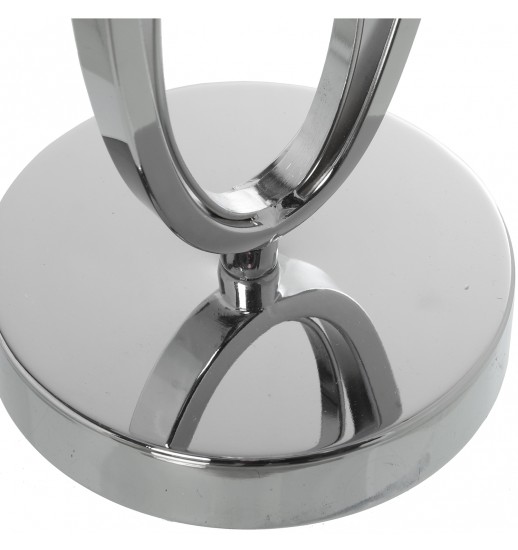 CANDEEIRO DE MESA METAL  C/ ABAJOUR...