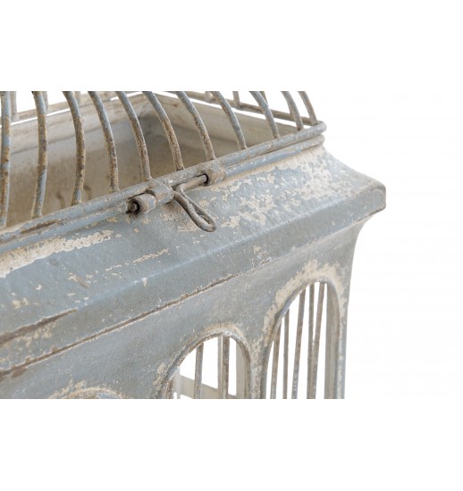 GAIOLA METAL ENVELHECIDO 35*22*52...