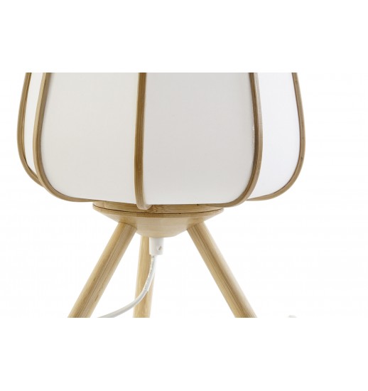 CANDEEIRO DE MESA BAMBU POLIESTER...