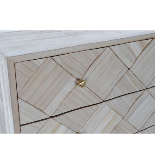 COMODA PAULOWNIA PINHEIRO 72*37*65 -...