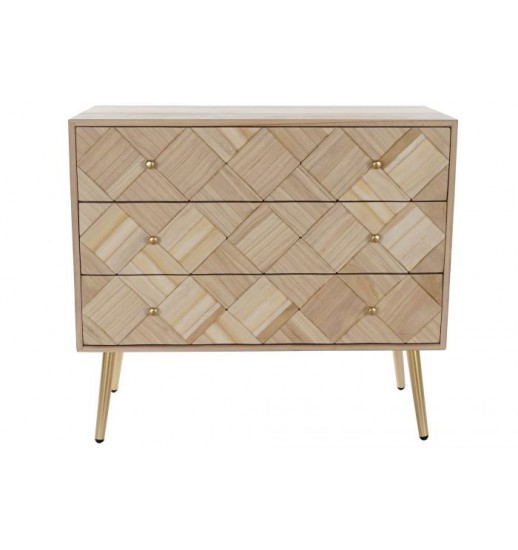 COMODA PAULOWNIA PINHEIRO 72*37*65 -...