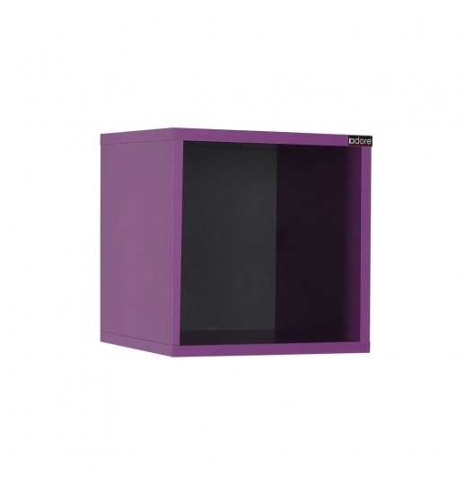 CUBO DECORATIVO AFEIRA 33*19*33 ROXO...