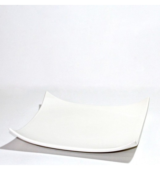 PRATO DECORATIVO BRANCO Z53 32*32*4 -...