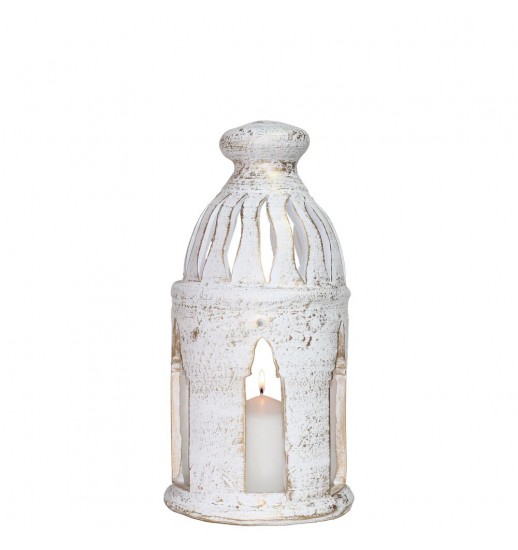 LANTERNA Q09 BRANCO/OURO 18*18*33 -...