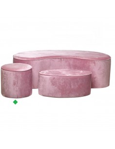 PUFF MDF FORRADO A TECIDO...