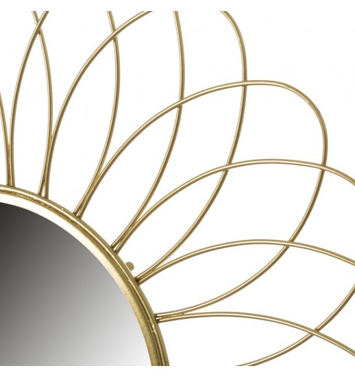 ESPELHO METAL DOURADO 49*49CM - 123380