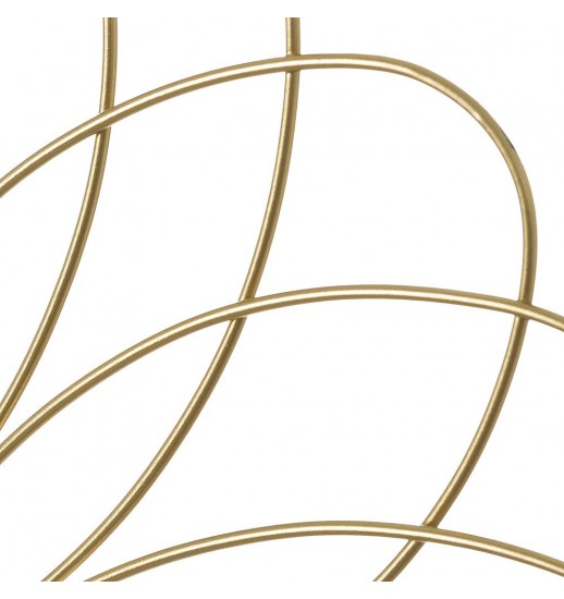 ESPELHO METAL DOURADO 49*49CM - 123380