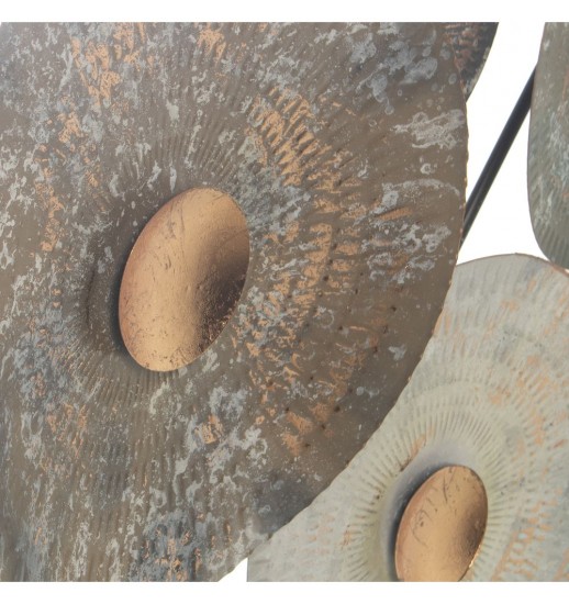 APLIQUE METAL PAREDE 120*60*8CM - 24301