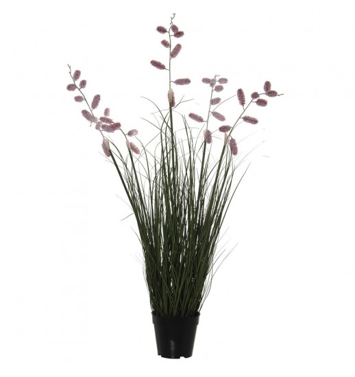 PLANTA ARTIFICIAL FLORES ROXAS 100CM...