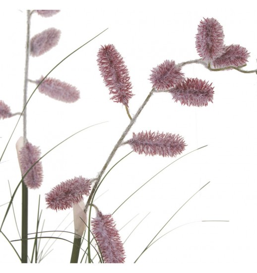 PLANTA ARTIFICIAL FLORES ROXAS 100CM...