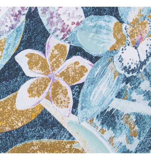 QUADRO TECIDO TELA FLORES - 36062