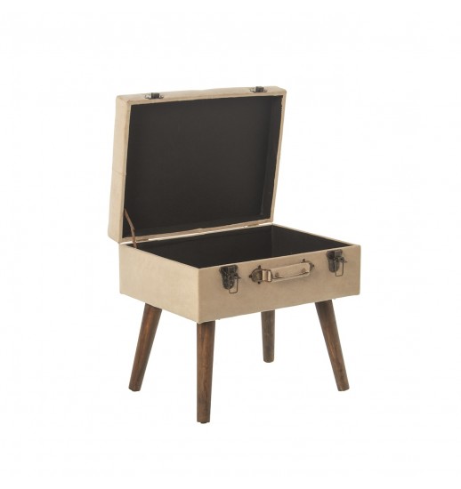 BANQUETA ARCA C/PÉ MADEIRA DE CAMA...