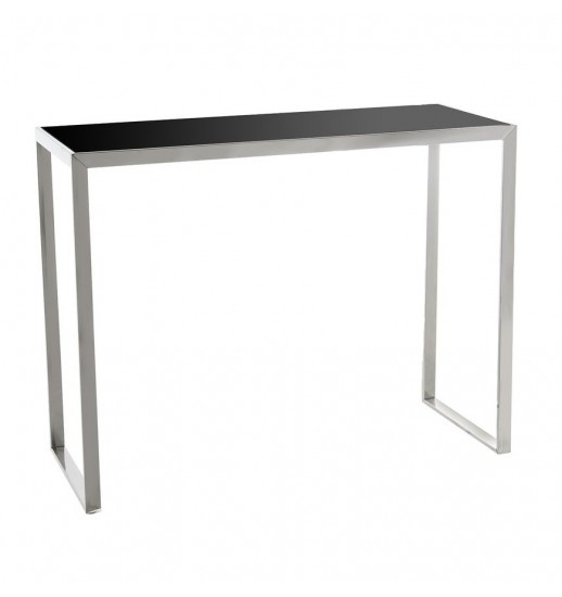 CREDENCIA AÇO/MADEIRA PRETA GRANDE -...