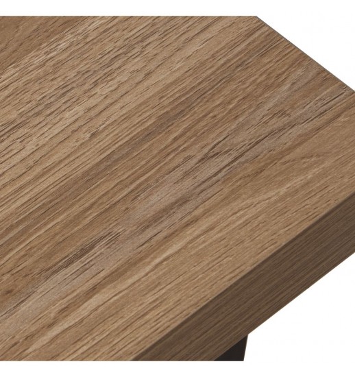 MESA APOIO MADEIRA/METAL 50*50*50CM -...