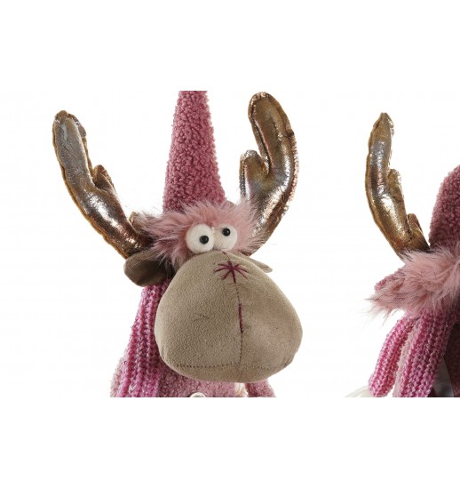 FIGURA RENA ROSA C/VESTIDO POLIESTER...