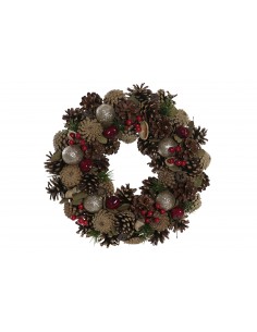 COROA PINHAS FRUTAS E...