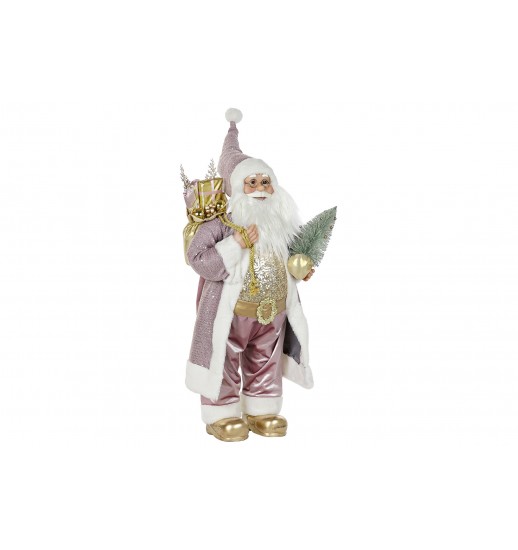 FIGURA PAI NATAL ROSA GRANDE...