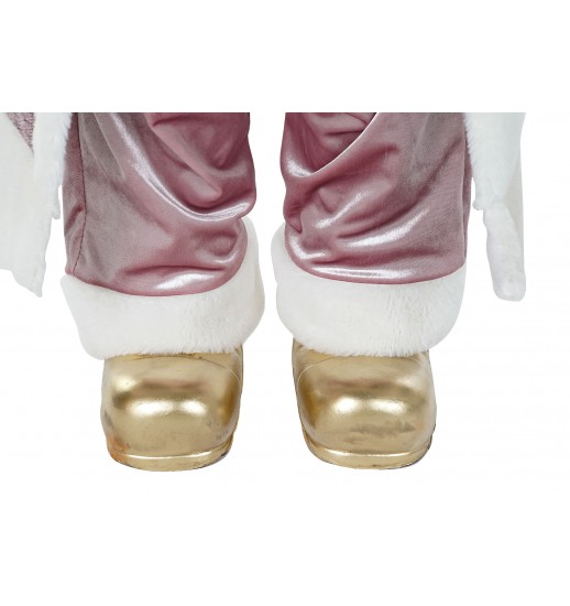 FIGURA PAI NATAL ROSA GRANDE...