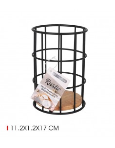 CESTA PARA TALHERES RUSTIC...