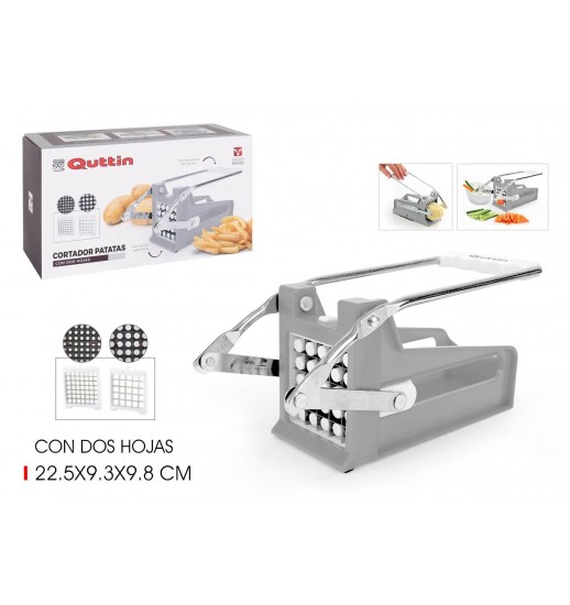 CORTADOR DE BATATAS 2 LAMINAS QUTTIN...