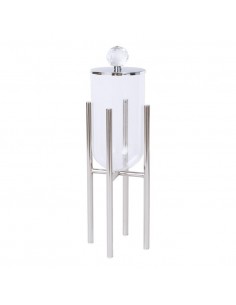 JARRA DECORATIVA METAL...