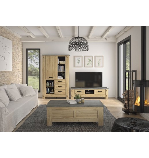 BASE TV 2GAVETAS + VAO BROCELIANDE...