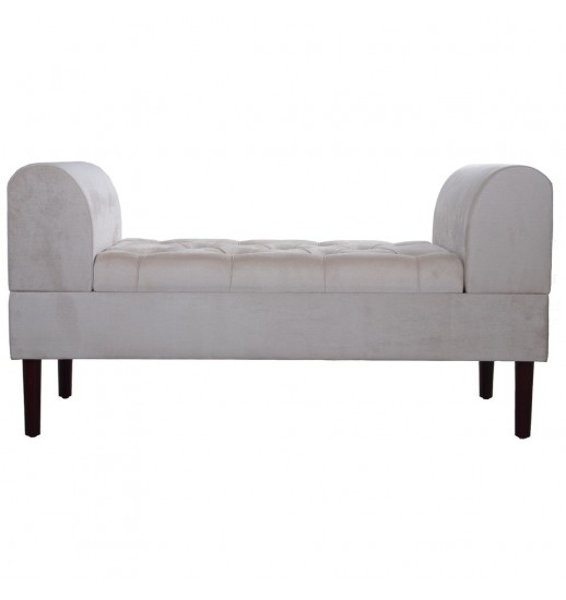 BANQUETA C/ BRACOS E PES MADEIRA...