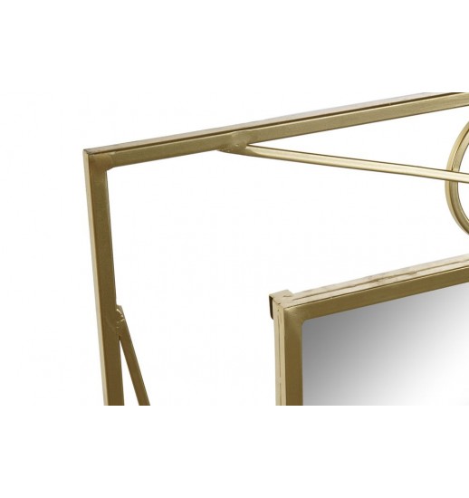 ESPELHO METAL DOURADO 71*3*92 -...