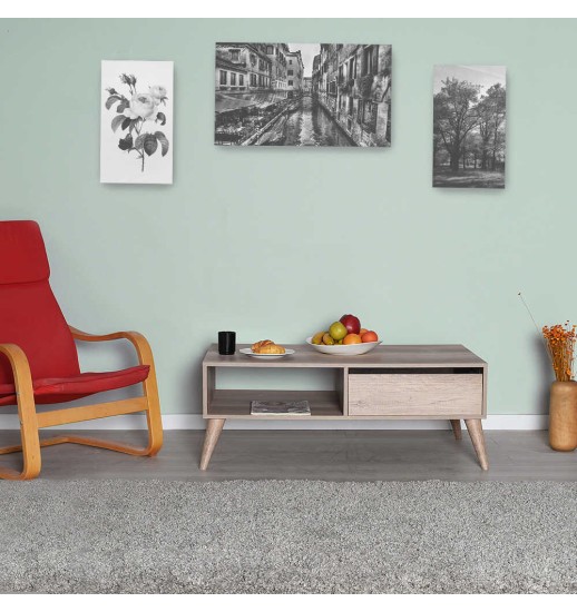 MESA CENTRO AFEIRA 1 GAVETA 110*65*42...