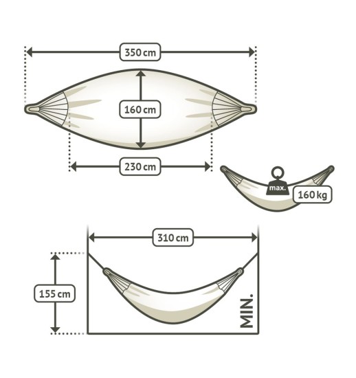 CAMA BRISA SUSPENSA TECIDO DOUBLE...