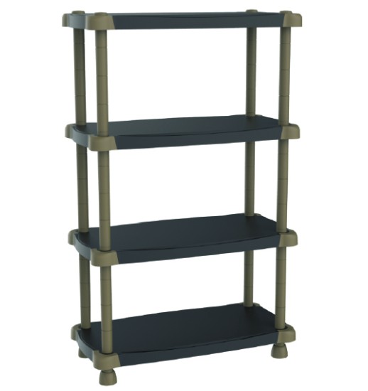 ESTANTE 088*043*141 NEGRO 4...