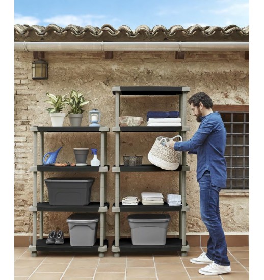 ESTANTE 088*043*185 NEGRO 5...