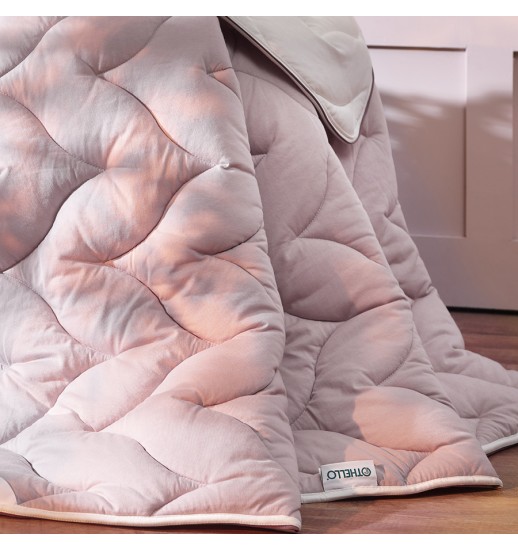 EDREDOM COLORA LILAC-IVORY 215*235 -...