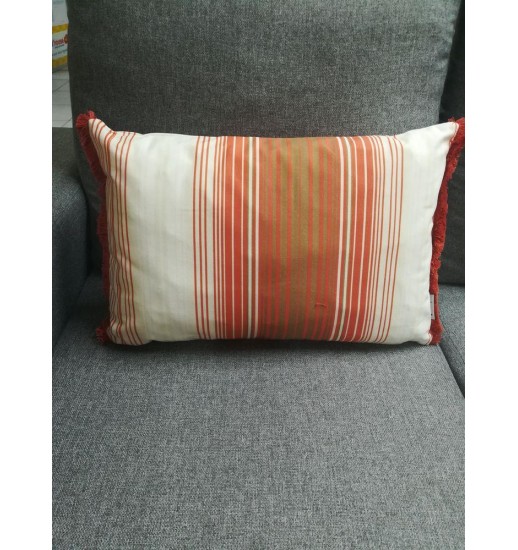 ALMOFADA 35*50 STRIPES LARANJA C/...
