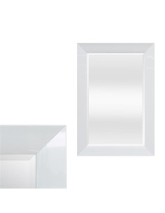 ESPELHO C/ MOLDURA BRANCA...