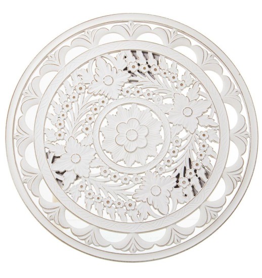 MESA AUXILIAR MADEIRA CALADA TAMPO...