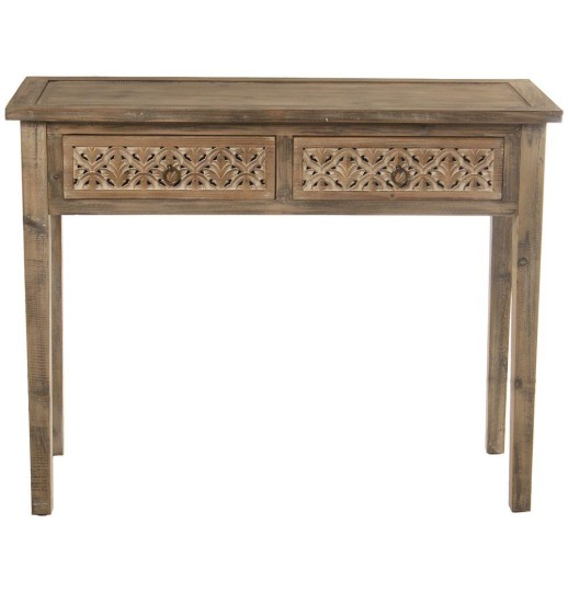 CONSOLA MADEIRA C/2 GAVETAS - 49677