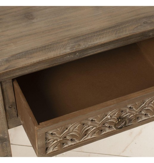 CONSOLA MADEIRA C/2 GAVETAS - 49677