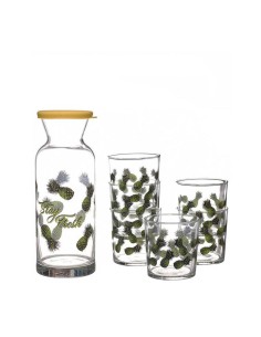 CONJUNTO GARRAFA C/ 6 COPOS...