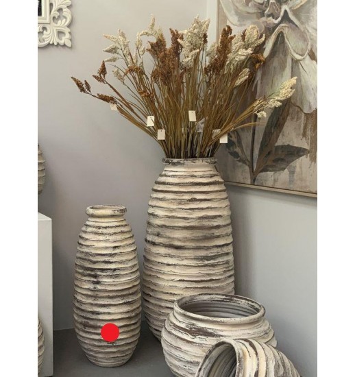 JARRAO CERAMICA RUSTICO BRANCO 60CM -...