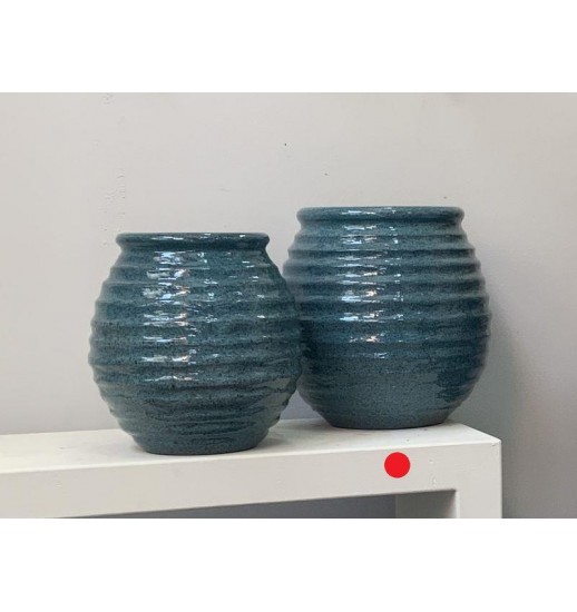 JARRAO BOLA CERAMICA AZUL 35CM - 503350