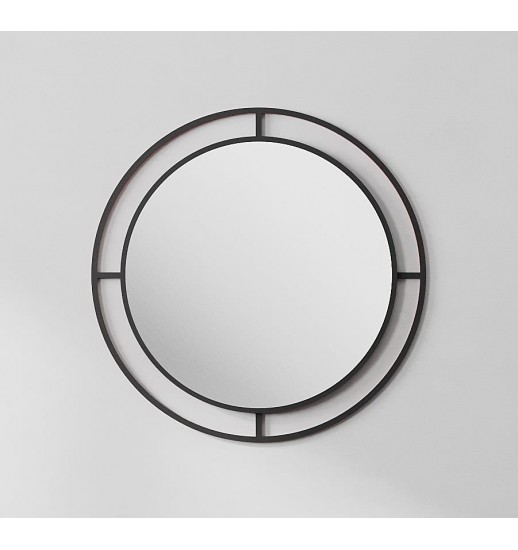 ESPELHO AFEIRA BUBBLE 57*57 BLACK -...