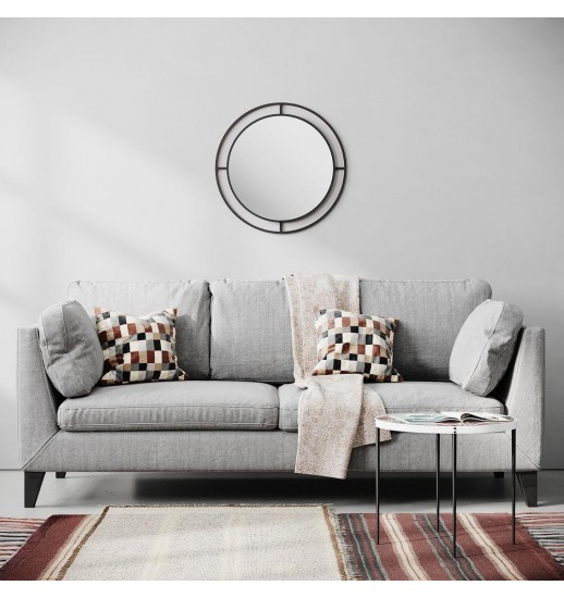 ESPELHO AFEIRA BUBBLE 57*57 BLACK -...