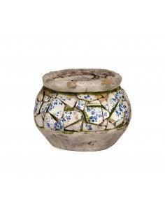 VASO POLIRESINA RUSTICO...