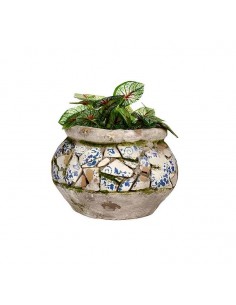 VASO POLIRESINA RUSTICO... 2