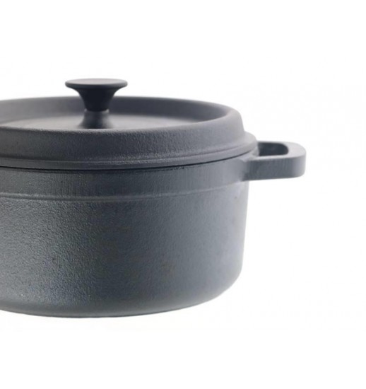 CACAROLA PRETA FERRO FUNDIDO C/ PEGAS...