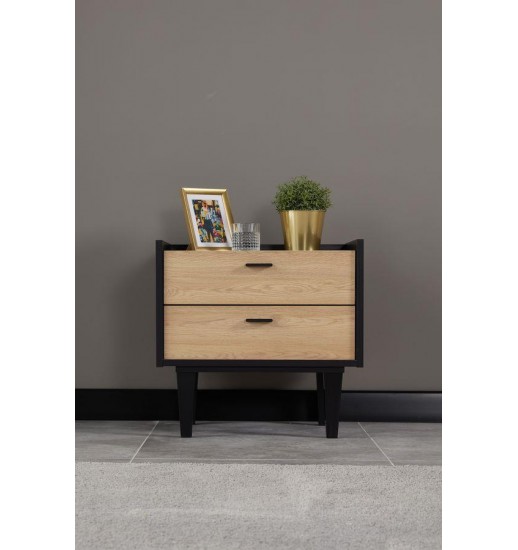 MESA CABECEIRA TETA BLACK + OAK