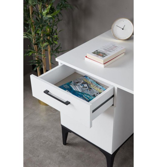 SECRETARIA 120*060 LEO WHITE