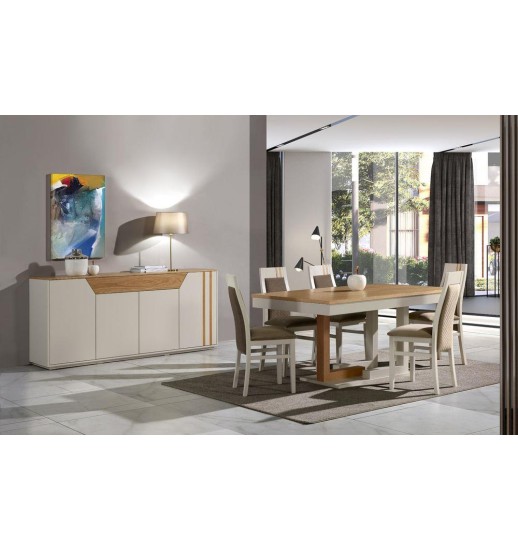 APARADOR RIKY 4 PORTAS 1 GAVETA...