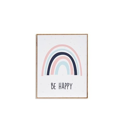 QUADRO INFANTIL 40*50cm ARCO-IRIS -...